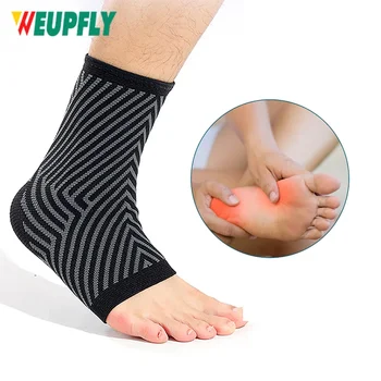 1 Çift Plantar Fasiit Kabartma Çorap, Nöropati Çorap Kadınlar Ve Erkekler için, ayak Bileği sıkıştırma manşonu Yatıştırır Ayak Şişlik Yorgunluk