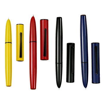 Hongdian C1 Zarif Explorer Basit Klasik Retro dolma kalem EF / F Kapşonlu Nib Okul Ofis Malzemeleri Yazma mürekkep Hediye Kalemler