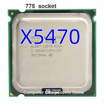 Xeon İÇİN X5470 LGA775 CPU işlemci (3.33 GHz /LGA771/12 MB L2 Önbellek / Dört Çekirdekli / FSB 1333) soket 771 ila 775 CPU garanti 1 yıl
