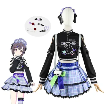 Proje Sekai Renkli Sahne Feat 25:00 Nightcord Shinonome Ena Kıyafetler Anime Cadılar Bayramı Karnaval Cosplay Kostümleri Hediye Takım Elbise