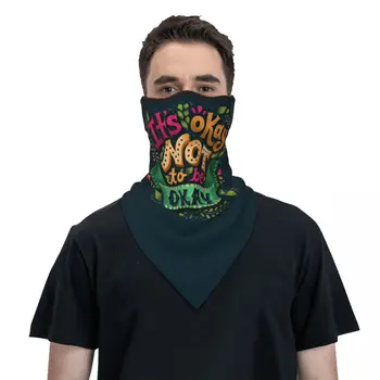 Tamam Olmamak Tamam Kış Boyun Maskesi İsıtıcı Yürüyüş Kamp Tüp Eşarp Komik İlham Tırnak Yüz Bandana Körüğü