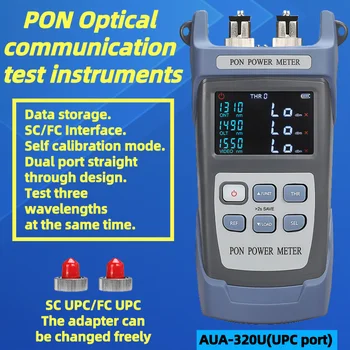 COMPTYCO AUA-320U/A PON Fiber Optik Güç Ölçer PON Optik İletişim Test Cihazları FTTX / ONT/OLT 1310/1490 / 1550nm