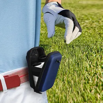 Taşınabilir golf telemetresi Durumda Kabuk Kapak Mesafe Ölçer Taşıma saklama çantası Avcılık Teleskop Golf Aksesuarları