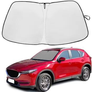 Yeni araç ön camı Güneşlik Kapak Mazda CX-5 CX5 2017-2023 Otomatik Ön Cam Güneşlik UV Koruma Aksesuarları