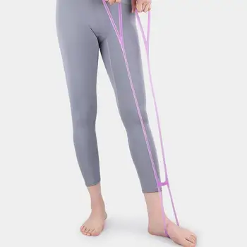 Sıkılaştırma bandı Yüksek Elastik Yoga Direnç Bandı Bacak kol egzersizi Hafif Germe Kemeri fitness ekipmanları Giymek için