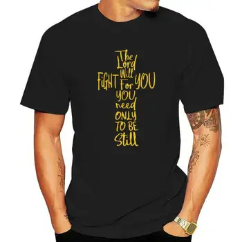 Rab Sizin İçin Savaşacak Hala Olmanız Gerekiyor Hediye erkek t-shirtü Erkek Kısa Kollu Komik Hıristiyan İsa T Shirt