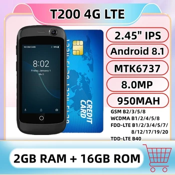 4G LTE Süper Mini Smartphone 2 GB RAM 16 GB ROM 2.45 