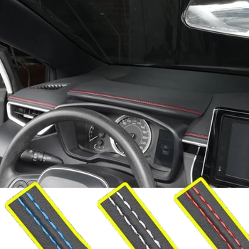 Araba kapı Pano deri dekoratif çizgi etiket Audi A1 S3 A3 A4 S4 A5 S5 A6 S6 A7 A8 Q5 Q7 TT TTS R8 için