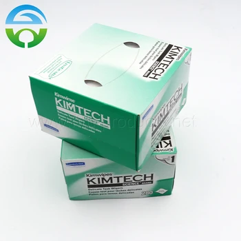 6 kutu Kimtech Bilim Kimwipes düşük toz silme kağıdı, airlaid kağıt peçete FTTH araçları