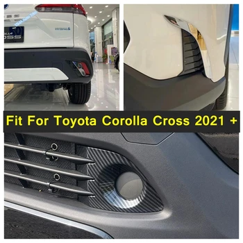 Ön Tampon Sis Farları Lambalar Kapak Trim Arka Sis Lambası Kalıplama Dekor Dış Aksesuarlar Toyota Corolla Cross 2021 - 2023 İçin