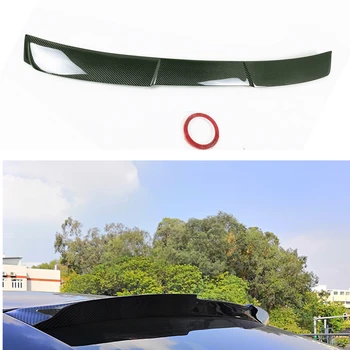 Arka çatı spoileri Kanat Nissan Altima 2016-2018 İçin Karbon Fiber Araba Bagaj Kapağı Pencere Üst Splitter Dudak Kubbe Kapağı Trim Vücut Kiti