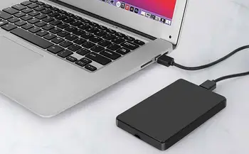 2.5 inç hdd durumda USB 3.0/3.1 SATA Harici Kapatma HDD sabit disk Kutusu Kutusu PC için Yüksek Hızlı 450 mb/s harici sabit disk kılıfı