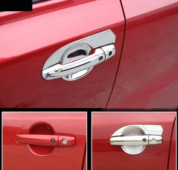 ABS plaka kapı kolu kapı kase koruma sonrası dış kapı kase Suzuki vitara 2016 2017 İçin Araba aksesuarları Kapakları