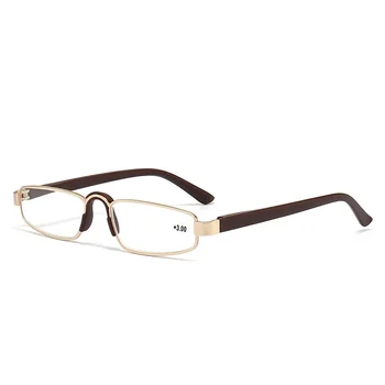 Moda kişilik ultra hafif dış ticaret klasik küçük çerçeve HD okuma gözlüğü yaşlılar için yaşlı okuma gözlüğü