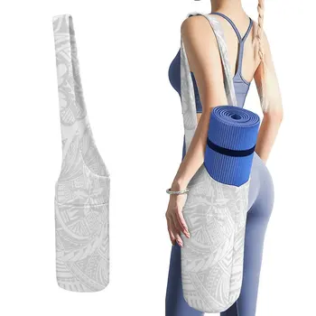 Polinezya Özel Desenli Sanat saklama çantası Yoga Mat saklama çantası Taşınabilir spor ekipmanı saklama çantası kadın Yoga çantası