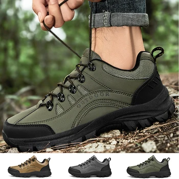 Erkek yürüyüş ayakkabıları Su Geçirmez trekking ayakkabıları Erkekler için 2023 Yeni Varış Dağ Tırmanma Ayakkabıları Nefes Açık erkek ayakkabısı