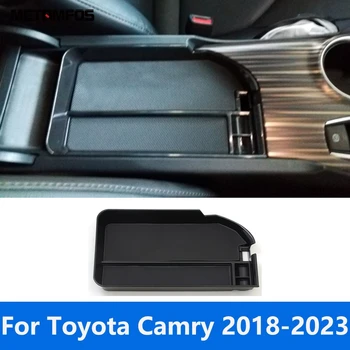 Toyota Camry için XV70 2018-2021 2022 2023 Merkezi Konsol saklama kutusu Tepsi Palet Eldiven Organizatör Konteyner Soyunma Araba Styling