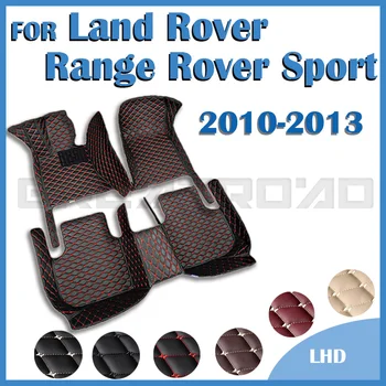 Araba Paspaslar Land Rover Range Rover Sport İçin Beş Koltuk 2010 2011 2012 2013 Otomatik Ayak Pedleri Halı Kapak İç Aksesuarları