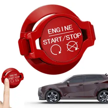 Araba Start Stop düğme kapağı Ateşleme Koruyucu Kapak Evrensel Araba Start Düğmesi Koruyucu Kapak Kontak Anahtarı Kapağı