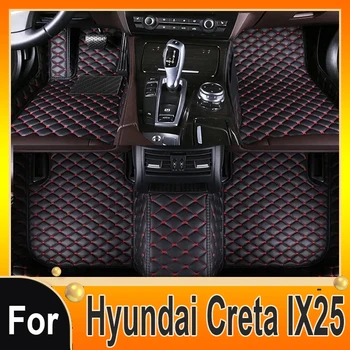 Hyundai Creta için IX25 2019 2018 2017 2016 2015 Araba Paspaslar Styling Dekorasyon Korumak Oto Aksesuarları Halı İç