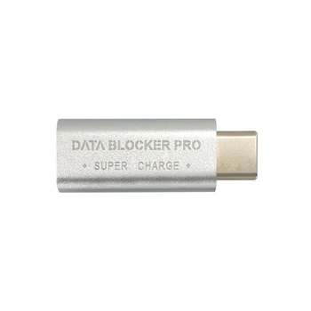 2 ADET USB Tip-C Veri Engelleyici USB-C Suyu Jack Defender adaptör desteği Hızlı Şarj (50V/5A) veri Hırsızlığını Durdur