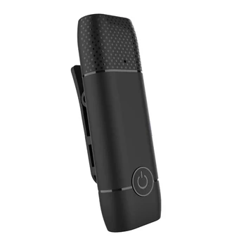 Kablosuz Yaka Mikrofonu Ses Video Kayıt / Oyun / Canlı Akış Android Telefon için Tip-C Mini Mikrofon