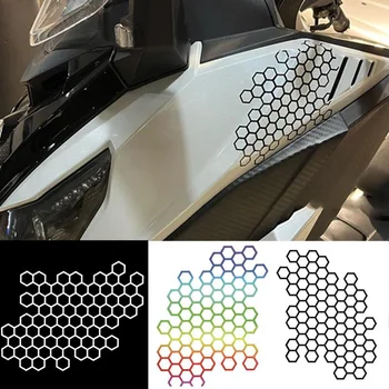 Motosiklet ve Araba Sticker Petek Kask Çıkartmaları Çıkartmaları Su Geçirmez Çıkartmalar Motosiklet Çıkartmaları Tampon Yaratıcı Etiket