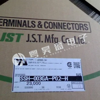 50 adet orijinal yeni JST konektörü SSH-003GA-P0. 2-H konnektör terminali tel göstergesi 28-32AWG