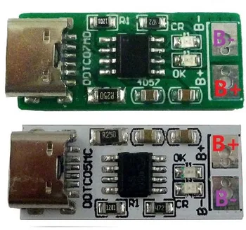 20X Tipi-C USB 5 V için 4.2 V 4.35 V Li-Ion Li-Po Lityum Pil Şarj Modülü için 3.7 V 3.8 V 18650 Cep Telefonu Pil