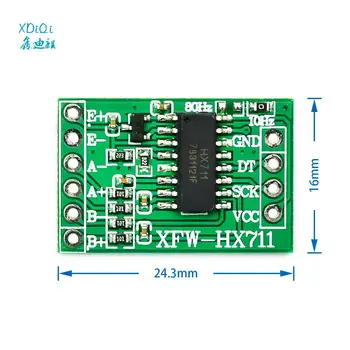 10 ADET / GRUP Kaz elektronik HX711 modülü tartı sensörü 24 AD modülü basınç sensörü AD modülü / SCM, DIY tercih edilen