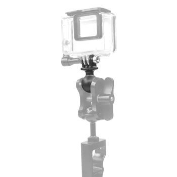 GoPro için Tripod döngüsü Kafa Adaptörü 5 4 3+ 3 2 Kameralar Eylem Kamera Dağı