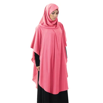 Abayas Kadınlar İçin Dubai Hoodie Müslüman Başörtüsü Elbise Tek parça Namaz Burka Önlük İslam Giyim Ramazan Bayram Moda Elbise