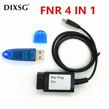 FNR Anahtar Programcı FNR 4 İN 1 USB Dongle Araç Programlama ford/Nissan / Renault Anahtar Prog 4-İN-1 Boş Anahtar 2023 Yeni