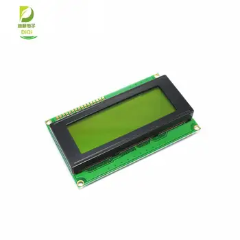 10 adet, LCD Kurulu 2004 20 * 4 LCD 20X4 5V Sarı ve Yeşil ekran LCD2004 ekran LCD modülü LCD 2004 stokta