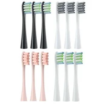 4/12 Adet Değiştirilebilir Fırça Kafaları için Uygun Oclean X/ X PRO / Z1 / F1 / Bir / Hava 2 / SE Sonic Elektrikli Diş Fırçası Fırça Yedekler