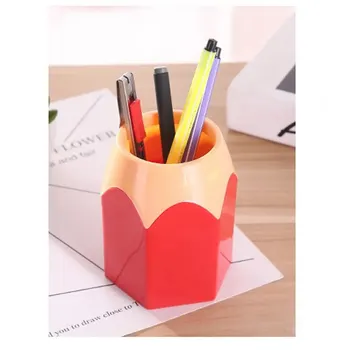 Yaratıcı Kalem Vazo kalem Pot makyaj fırçası Tutucu Kırtasiye Masası Düzenli Konteyner AIZB