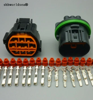 shhworldsea 10 pin otomotiv konektörü 2.0 farlar LED araba soketi sensörü konnektörü GL221-10021 HP066-10021 HYUNDAİ KİA İçin
