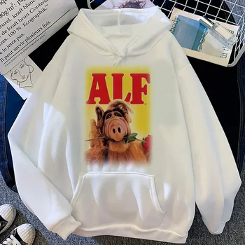 Alf hoodies kadın harajuku japon estetik Kazak kadın streetwear Kazak