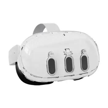 VR Koruyucu Kapak PC Kristal Koruyucu Kılıf VR Gözlük VR Kulaklık Şeffaf Kabuk Koruyucu Kapak Lens Gizlilik Kapağı