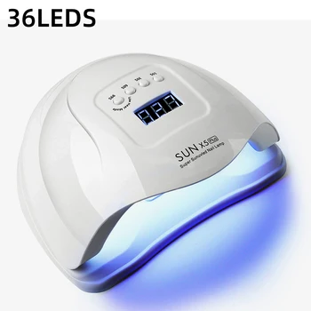 36LED Tırnak Kurutma Lambası LED UV tırnaklar için lamba Kurutma İçin Jel Lehçe Akıllı Sensör İle UV Lamba Manikür Salon Aracı Ekipmanları
