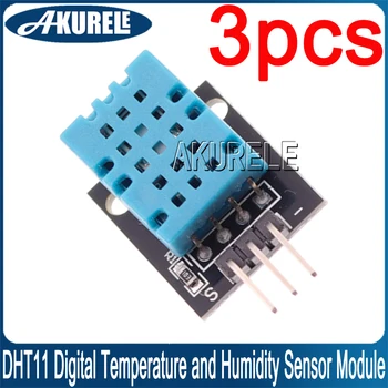 DHT11 Dijital Sıcaklık ve Nem Sensörü Modülü KY-015 DHT-11 Bağıl Sıcaklık nem sensörü Arduino için elektronik DIY