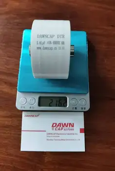 DAWNCAP DTR 0.44 UF 6000V DC 60A Yüksek gerilim Rezonans ısıtıcı Tesla bobini Kondansatör
