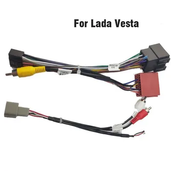 Araba Radyo Stereo Kablo Demeti Kablo Adaptörü Android 16pin Lada Vesta 2006-2016 İçin