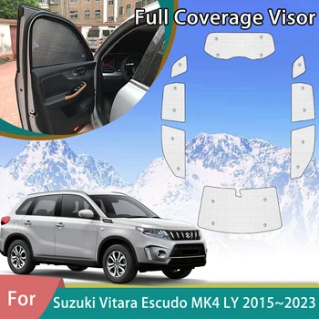 Araba güneşliği Suzuki Vitara Escudo İçin LY 2015 2016 2017 2018 2019 2020 2021 2022 2023 Aksesuarları Güneş Koruma Pencere Siperliği