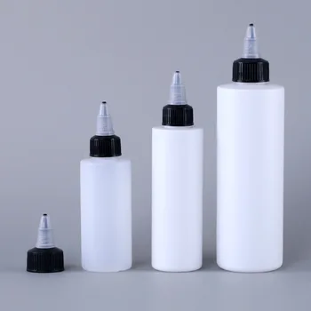 10 adet Plastik Şişe Büküm Üst Kapağı Çözücüler Yağlar Boya Mürekkep Sıvı Sigara yağı Pigment sıkılabilir şişe Ucu aplikatörü