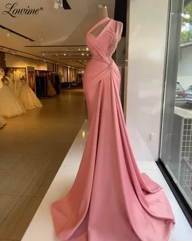 Arapça Parti Elbise Boncuk gece elbisesi 2021 Artı Boyutu Özelleştirilmiş Robe De Soirée De Mariage Orta Doğu Kadınlar balo kıyafetleri