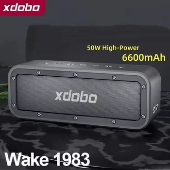 XDOBO Wake1983 50W bluetooth hoparlör Taşınabilir Açık Yüksek güç Kablosuz Subwoofer Su Geçirmez Ses Sütun Caixa De Som Boombox
