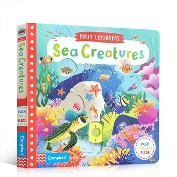 Milu Orijinal İngilizce İlk Kaşifler Deniz Yaratıkları Ajansı Operasyon Kitap Kurulu çocuk Popüler Bilim Yürümeye Başlayan Oyuncak
