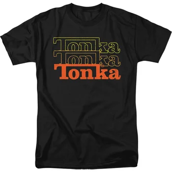 Yığılmış Logo Tonka Tişört