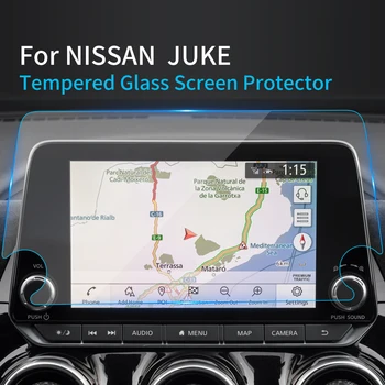 Araba Çıkartmaları Ekran Koruyucu NİSSAN JUKE 2023 İçin Navigator Ekran Temperli Cam koruyucu film Araçlar İçin Araba Aksesuarları